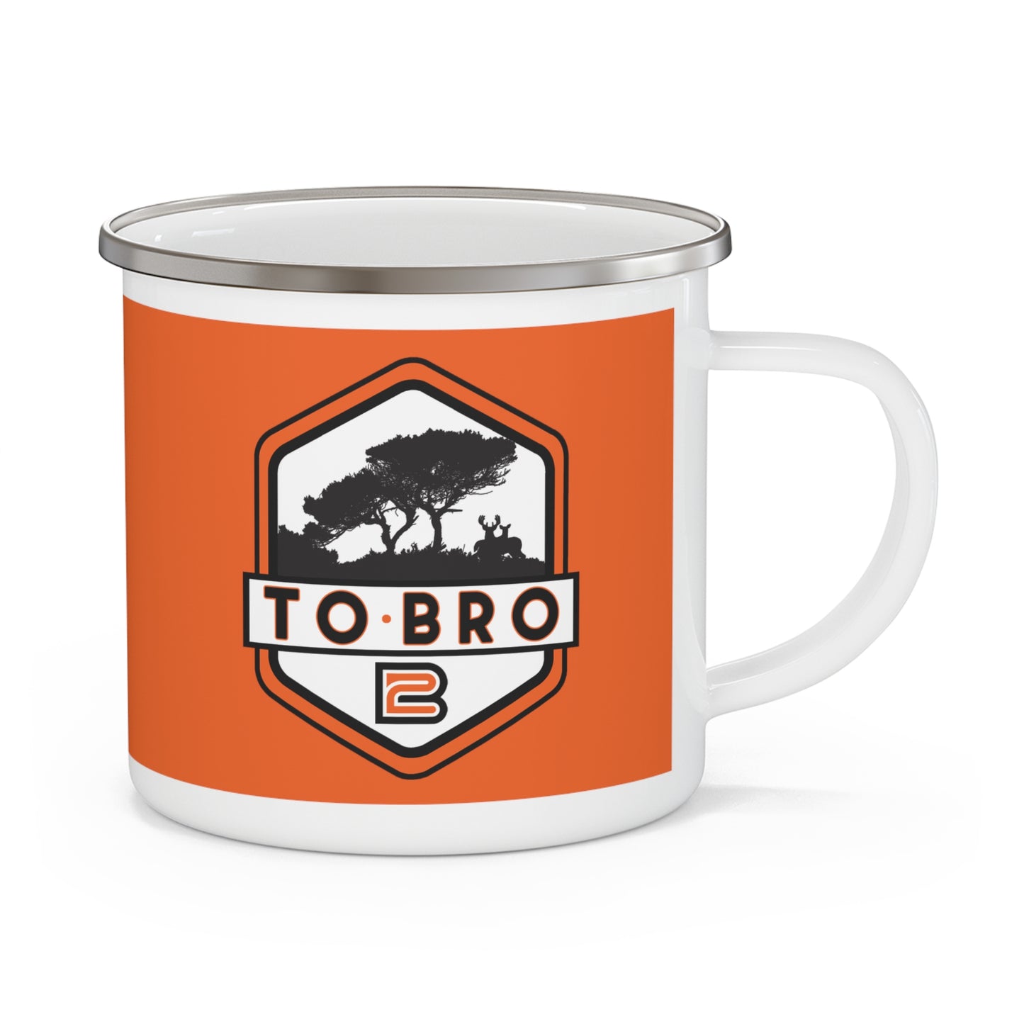 To-Bro Enamel Camping Mug