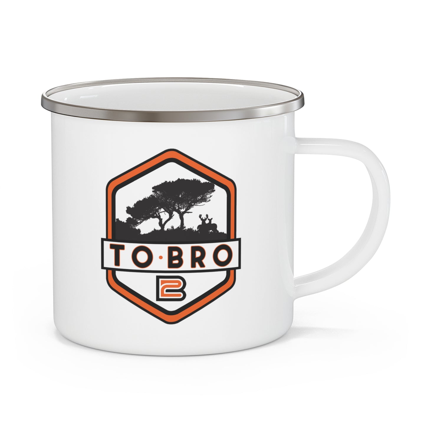 To-Bro Enamel Camping Mug